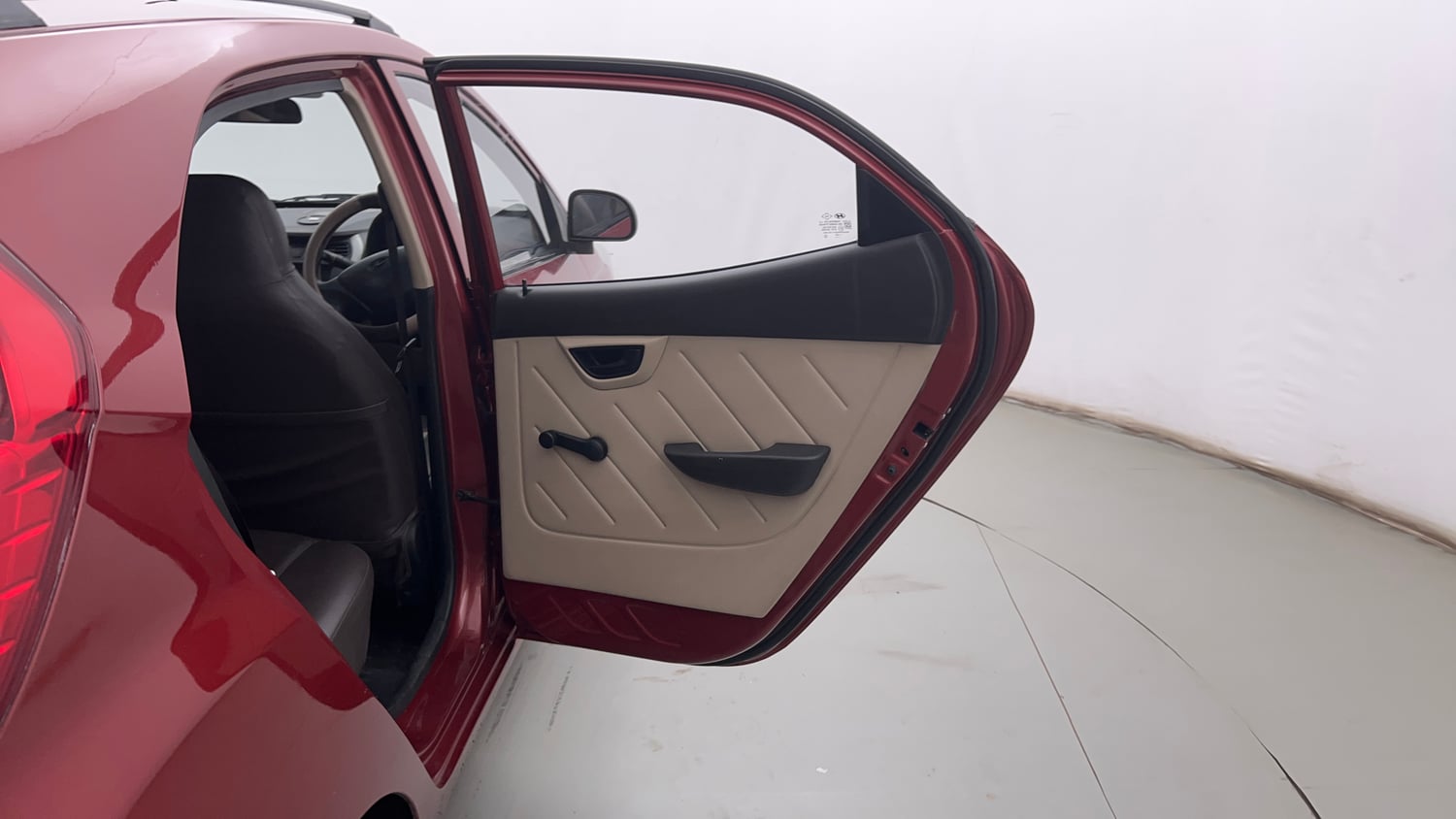 Used 2013 Hyundai Eon D-Lite + Petrol Manual interior RIGHT REAR DOOR OPEN VIEW