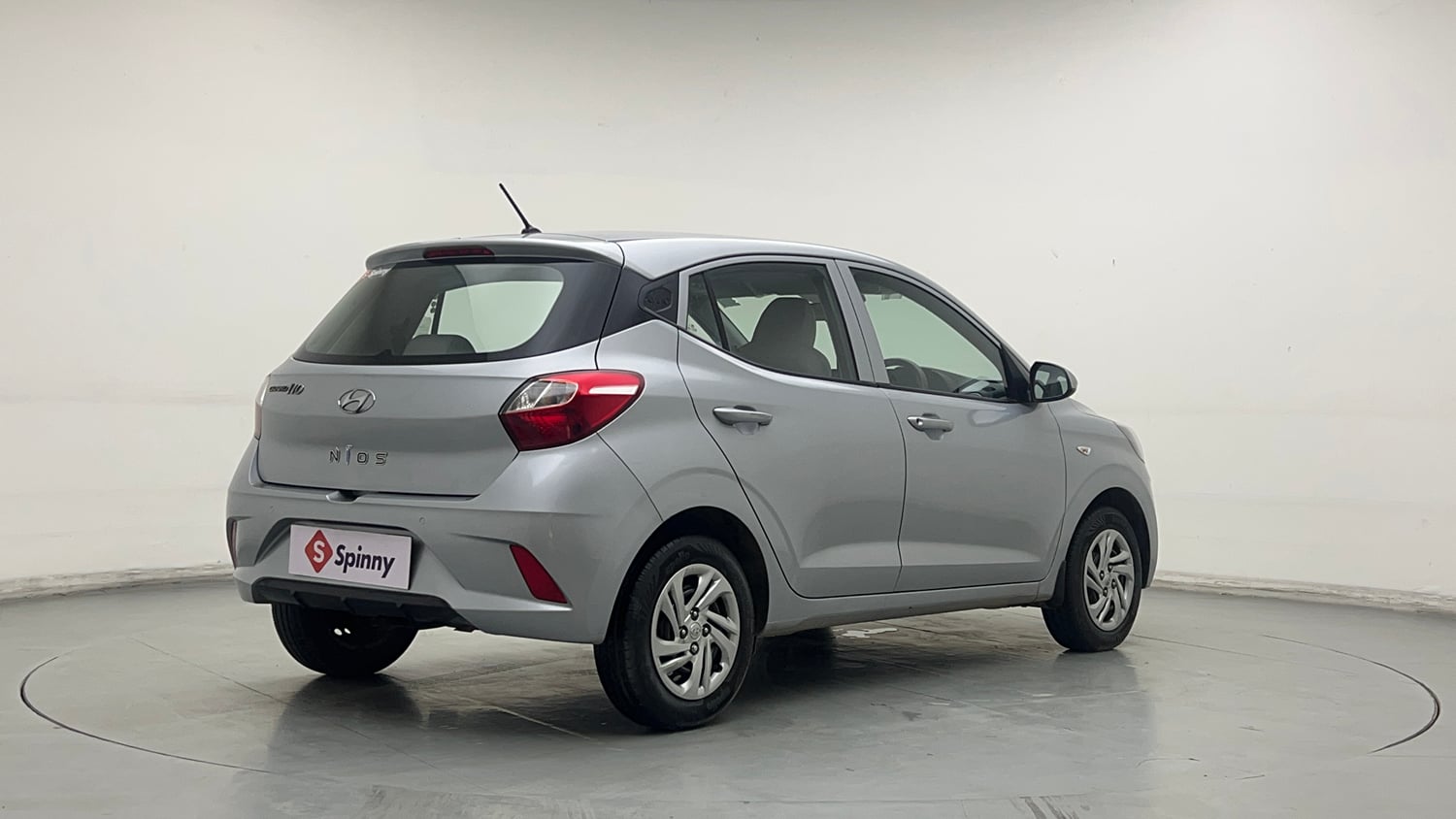 Used 2022 Hyundai Grand i10 Nios Magna 1.2 Kappa VTVT Petrol Manual exterior RIGHT REAR CORNER VIEW