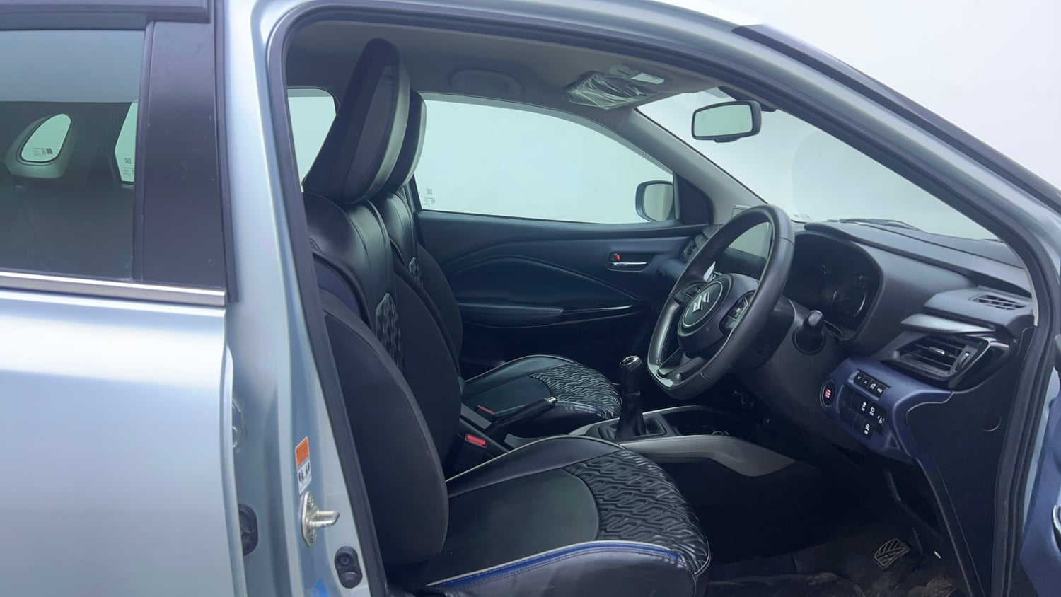 Used 2024 Maruti Suzuki Baleno Alpha MT Petrol Manual interior RIGHT SIDE FRONT DOOR CABIN VIEW