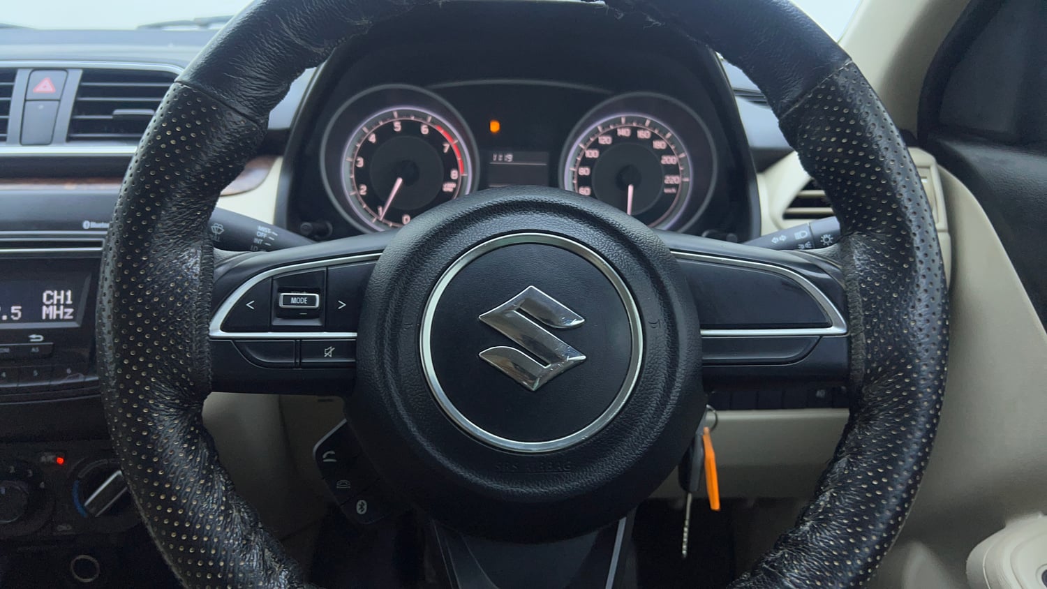 Used 2020 Maruti Suzuki Dzire VXi Petrol Manual top_features Steering mounted controls