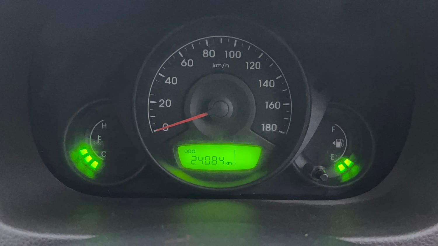 Used 2013 Hyundai Eon D-Lite + Petrol Manual interior CLUSTERMETER VIEW