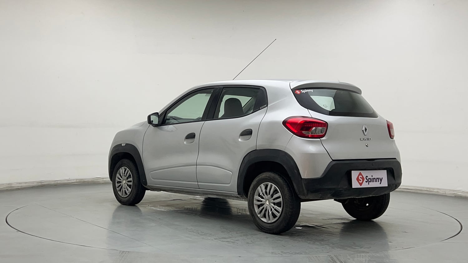 Used 2018 Renault Kwid 1.0 RXL Petrol Manual exterior LEFT REAR CORNER VIEW