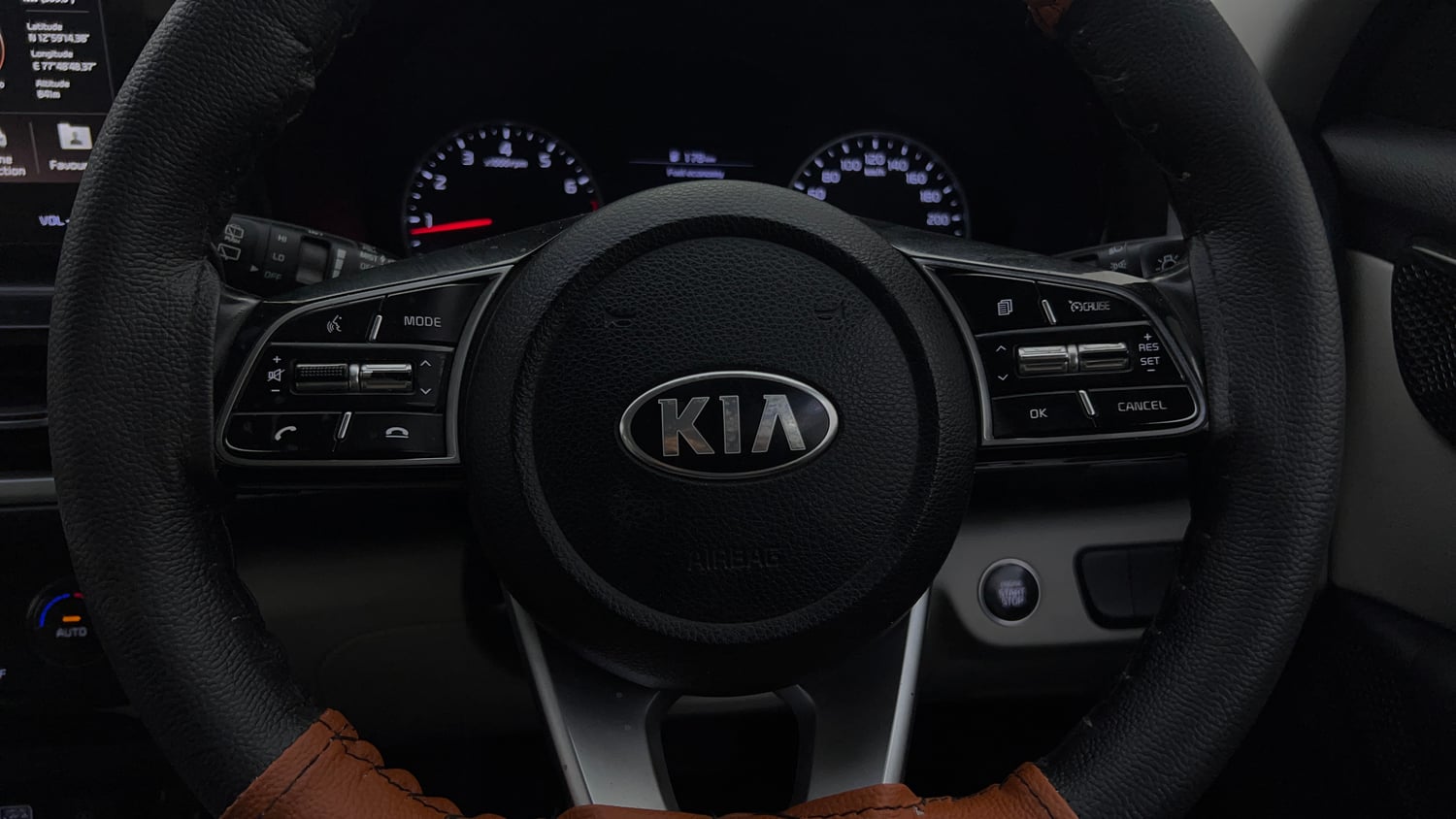 Used 2020 kia Seltos HTX IVT 1.5 Petrol Automatic top_features Airbags