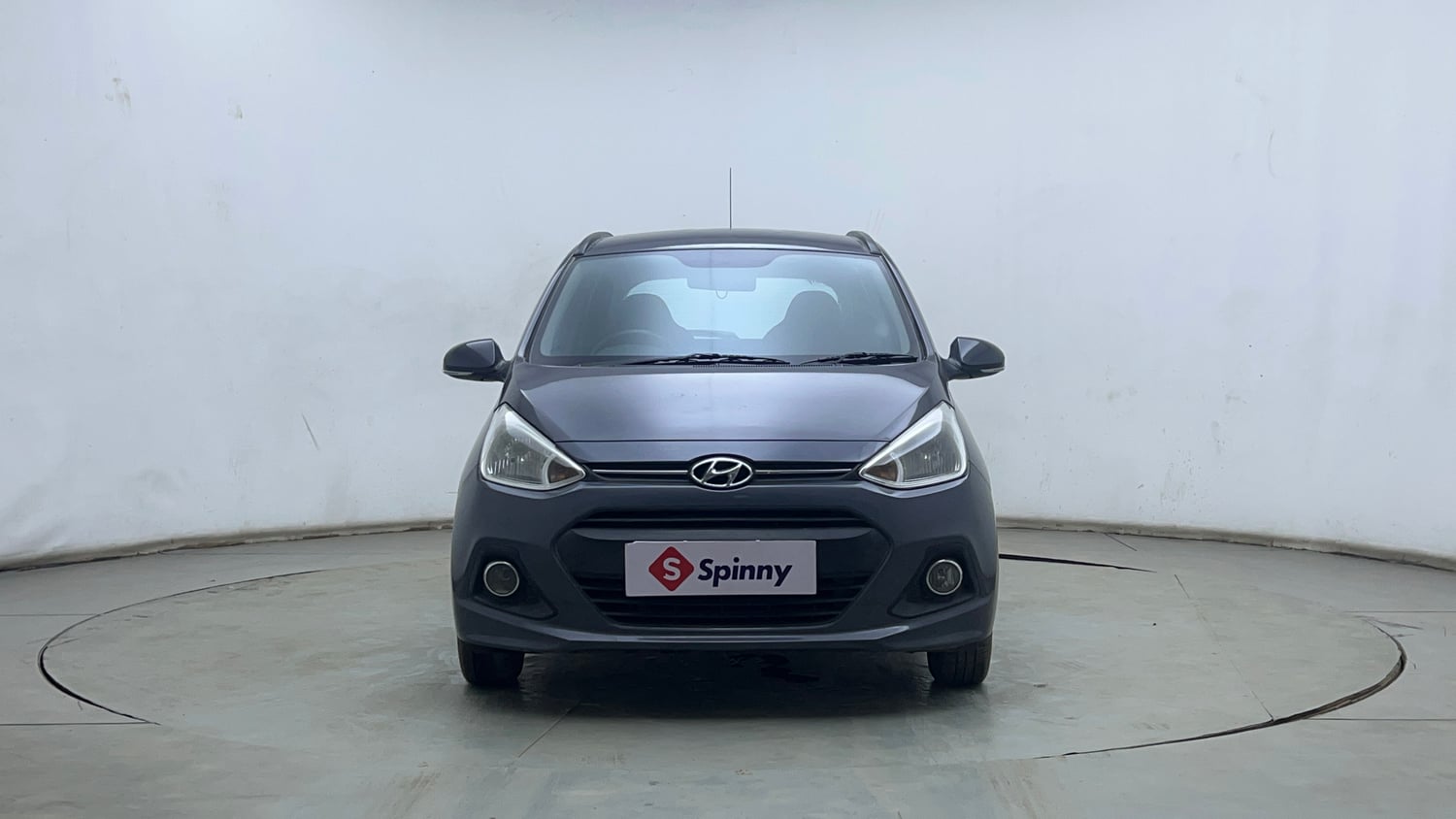 Used 2015 Hyundai Grand i10 Asta 1.2 Kappa VTVT Petrol Manual exterior FRONT VIEW