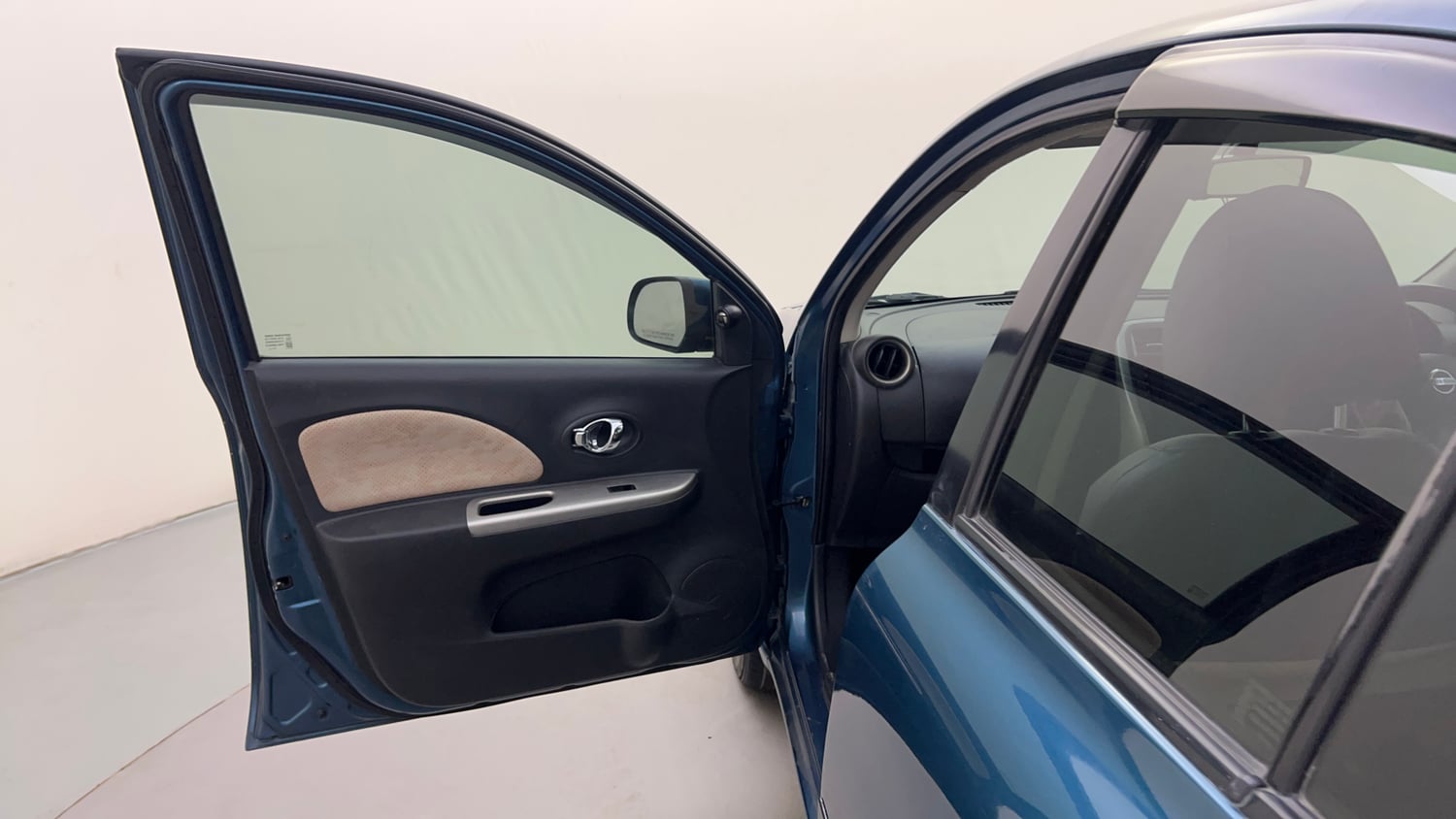 Used 2016 Nissan Micra XV CVT Petrol Automatic interior LEFT FRONT DOOR OPEN VIEW