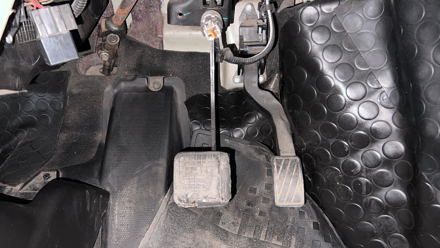 Used 2016 Tata Nano Twist XTA Petrol Automatic interior PEDALS VIEW