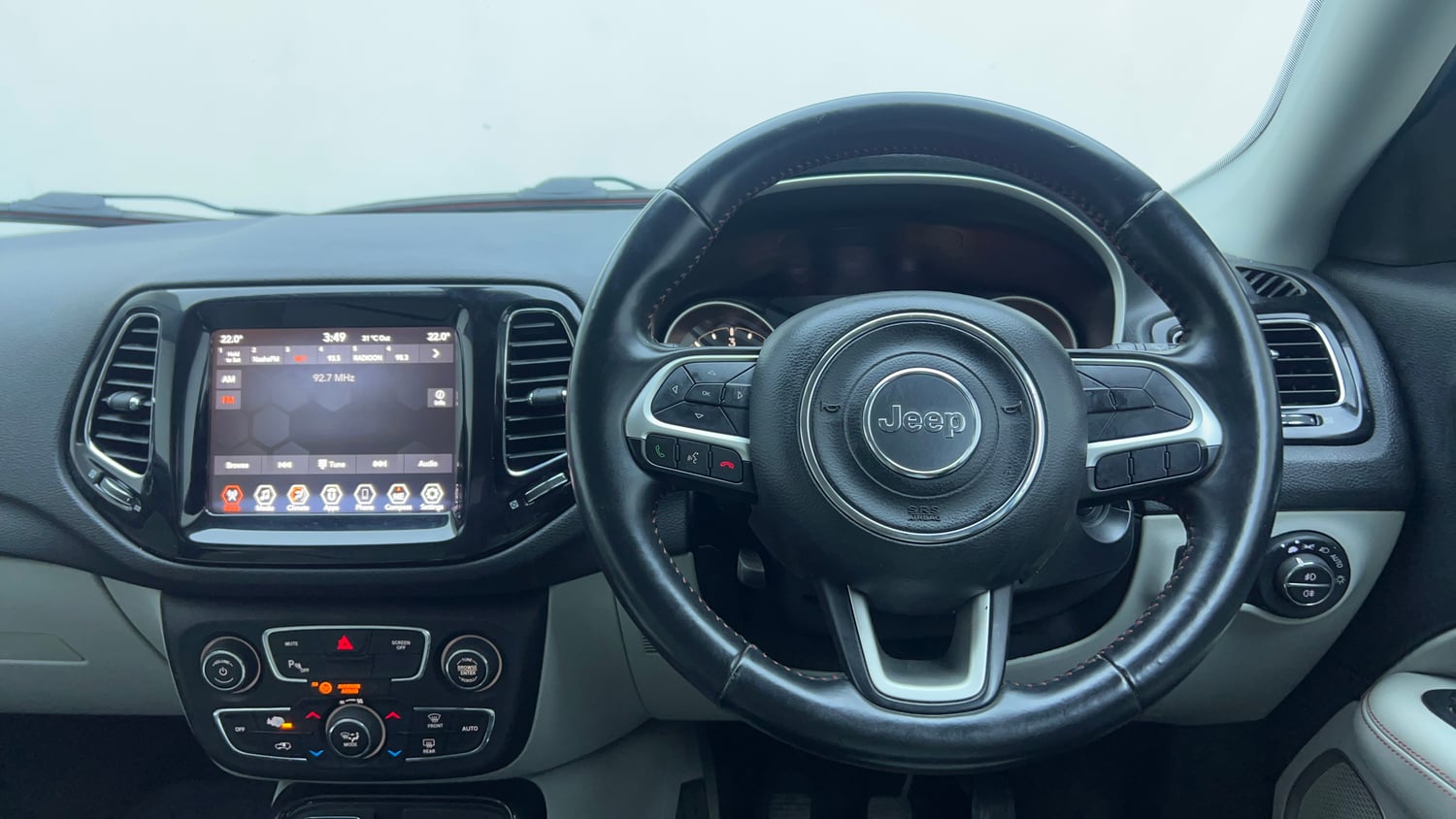 Used 2019 Jeep Compass Limited Plus Diesel 4x4 Diesel Manual interior STEERING VIEW
