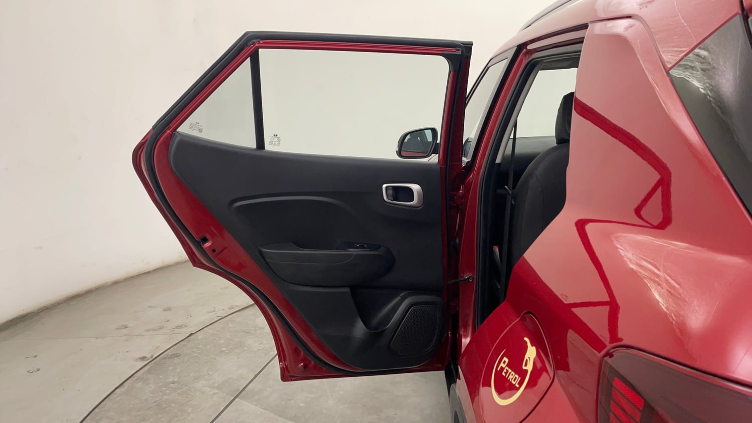 Used 2022 Hyundai Venue SX 1.0 Turbo Petrol Manual interior LEFT REAR DOOR OPEN VIEW