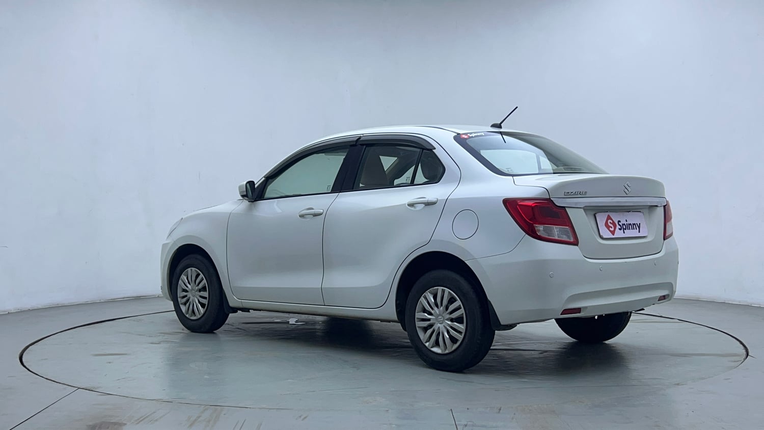 Used 2020 Maruti Suzuki Dzire VXi Petrol Manual exterior LEFT REAR CORNER VIEW