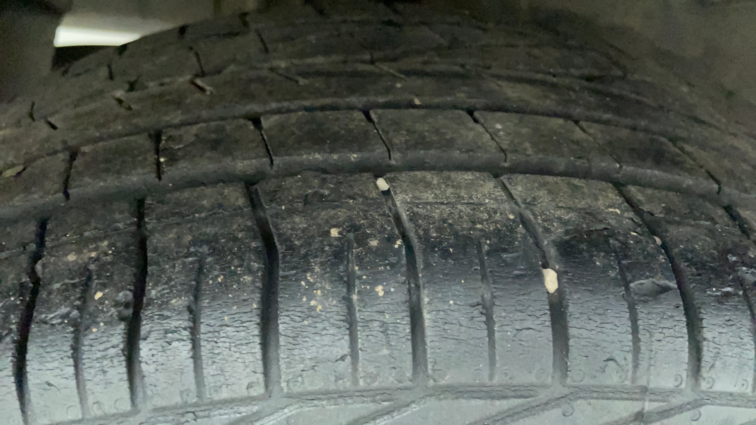 Used 2022 Tata Nexon XZ Plus Diesel Diesel Manual tyres RIGHT REAR TYRE TREAD VIEW