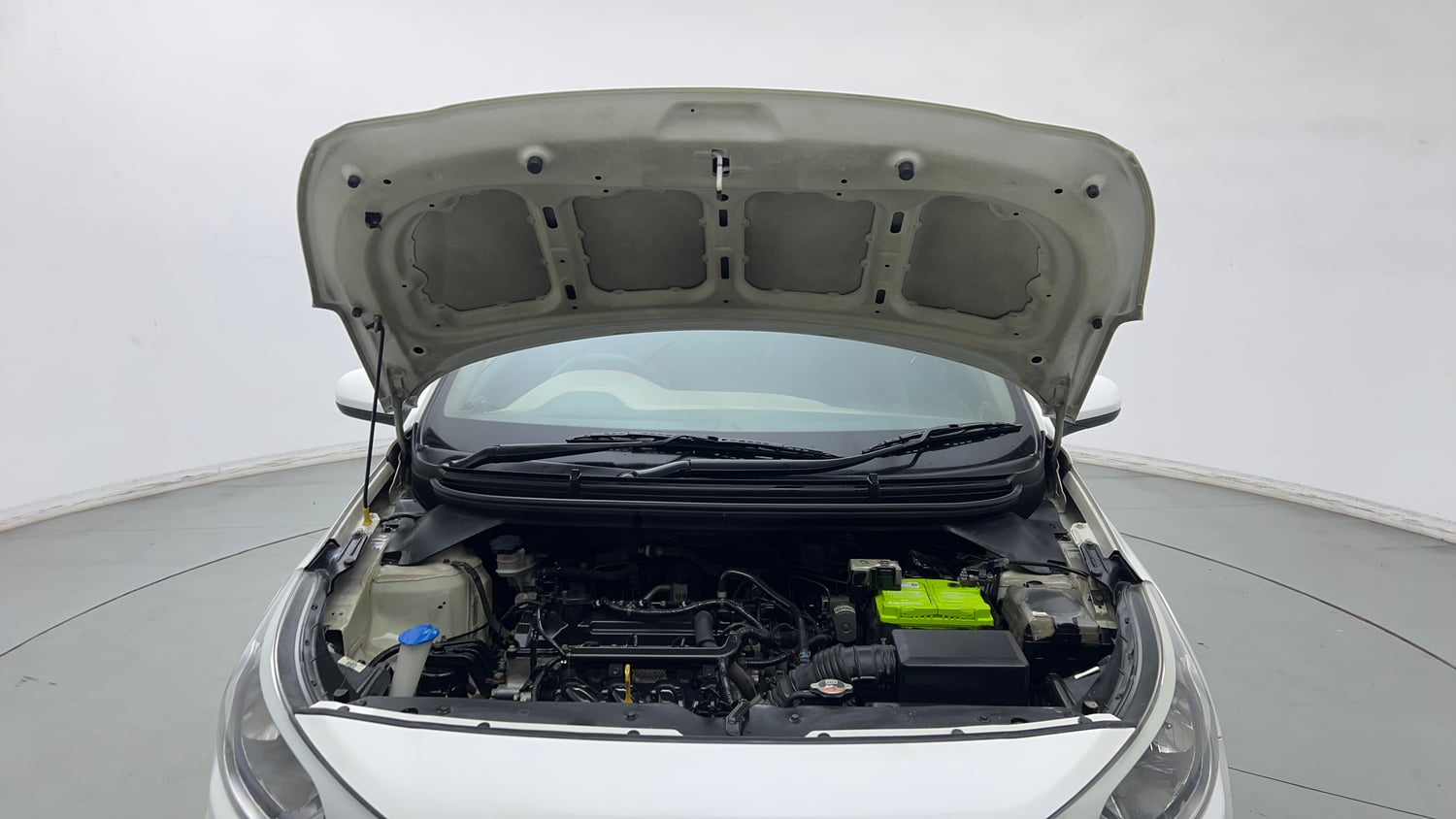 Used 2019 Hyundai Elite i20 Magna Plus 1.2 Petrol Manual engine ENGINE & BONNET OPEN FRONT VIEW