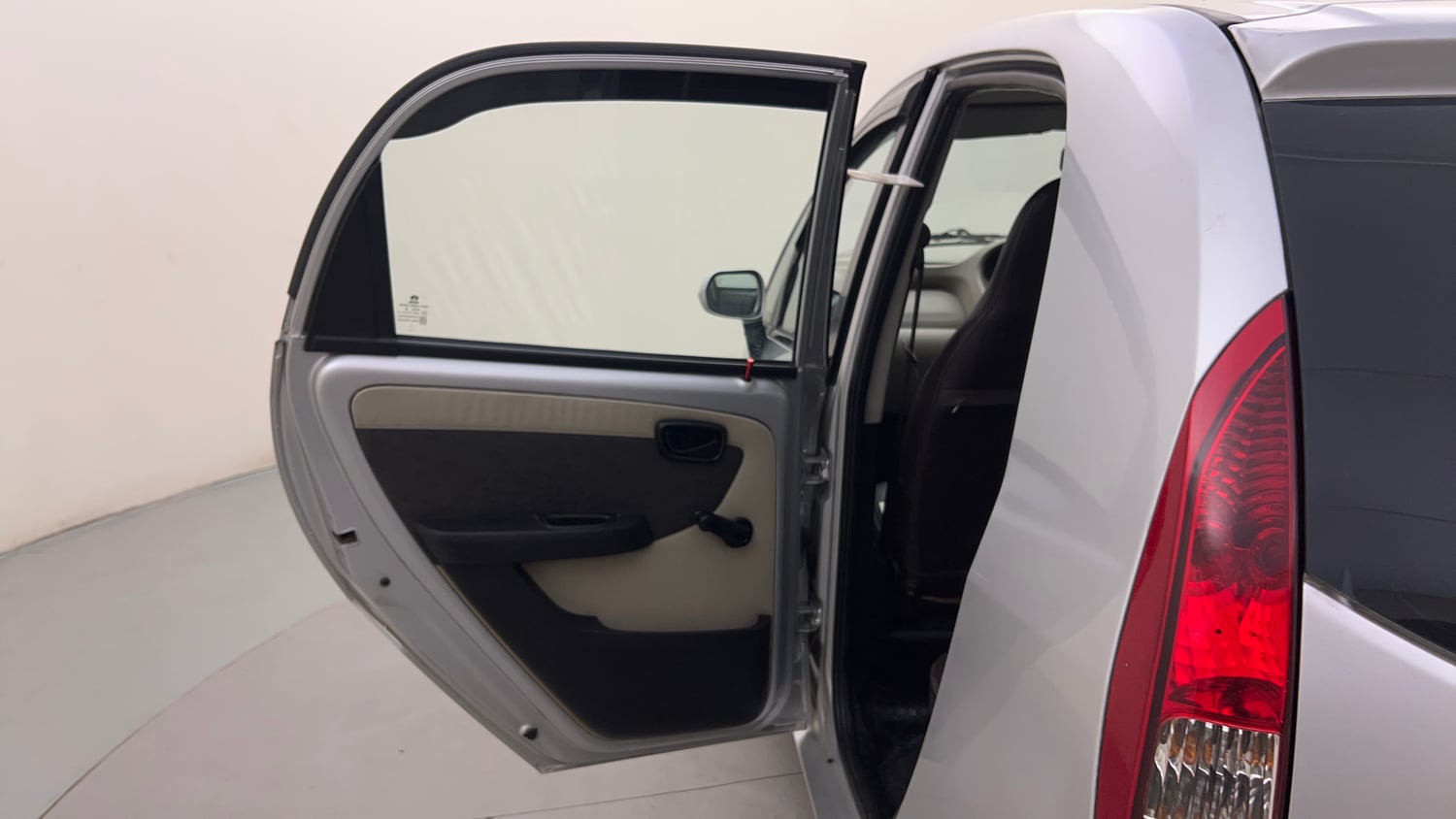 Used 2016 Tata Nano Twist XTA Petrol Automatic interior LEFT REAR DOOR OPEN VIEW