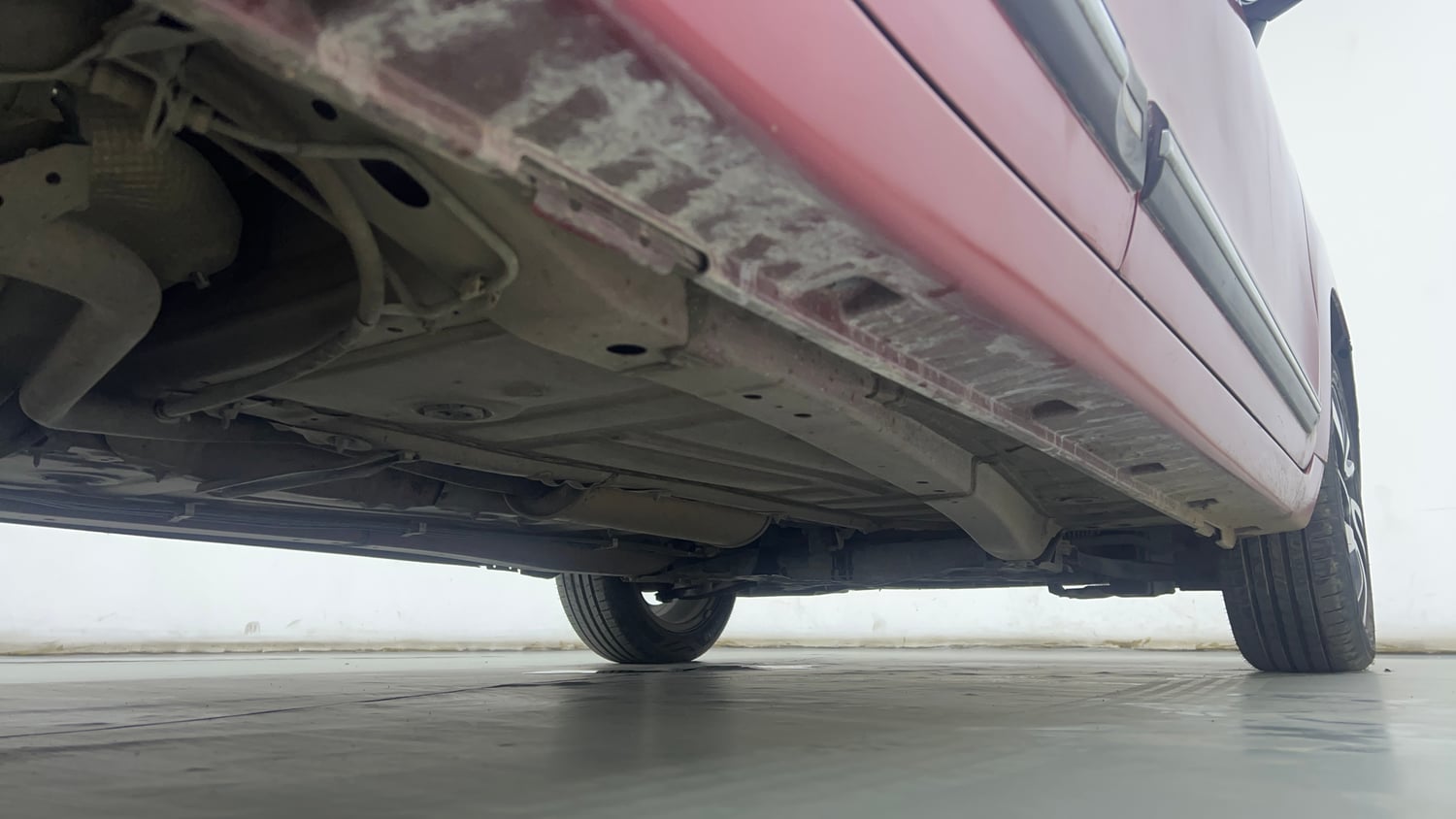 Used 2022 Maruti Suzuki Baleno Zeta Petrol Manual extra REAR RIGHT UNDERBODY VIEW