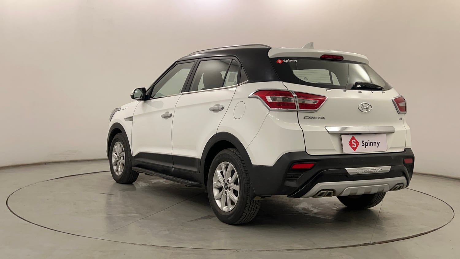 Used 2020 Hyundai Creta SX 1.6 AT CRDi Diesel Automatic exterior LEFT REAR CORNER VIEW