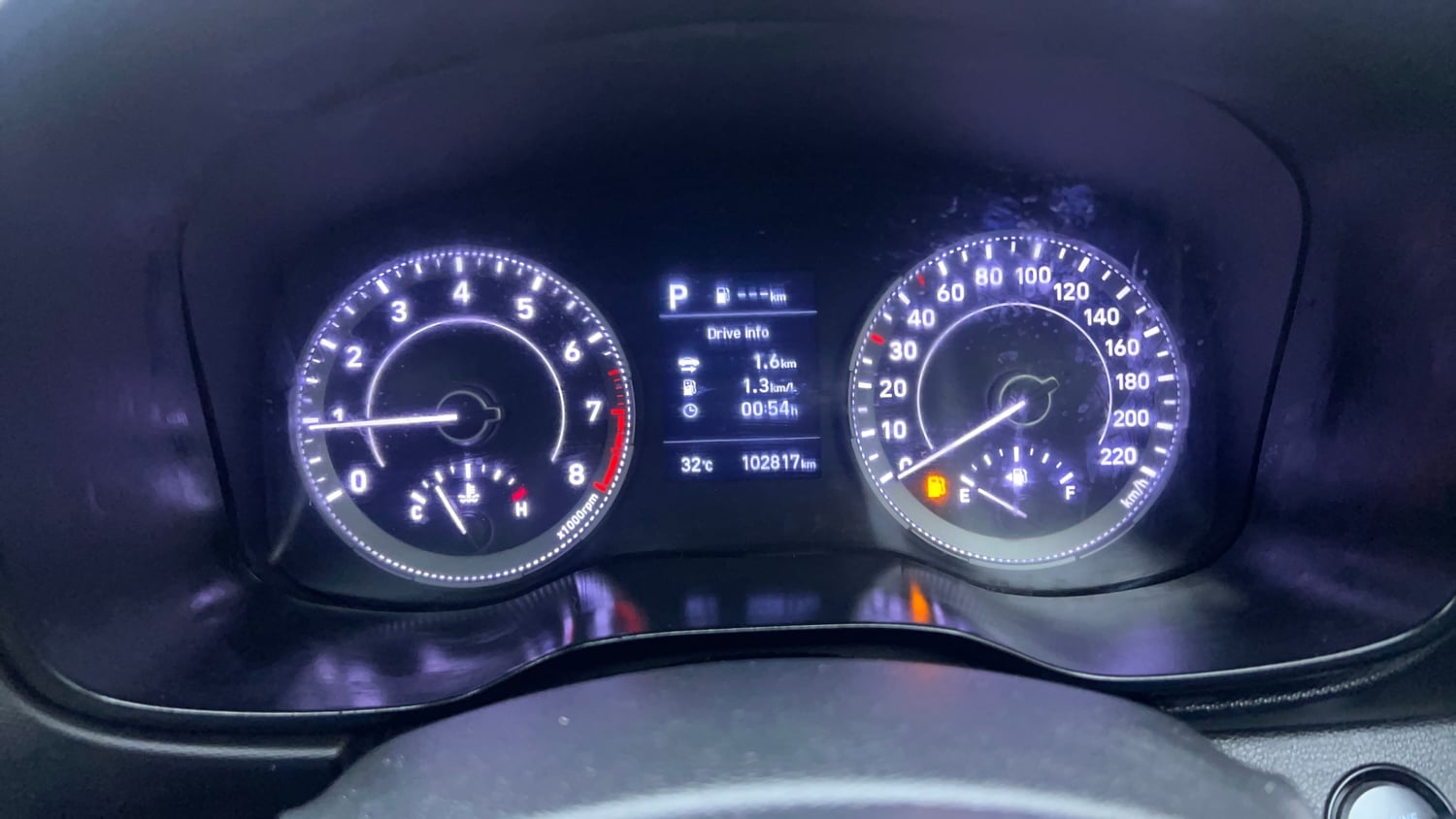 Used 2020 Hyundai Venue SX Plus 1.0 Turbo DCT Petrol Automatic interior CLUSTERMETER VIEW