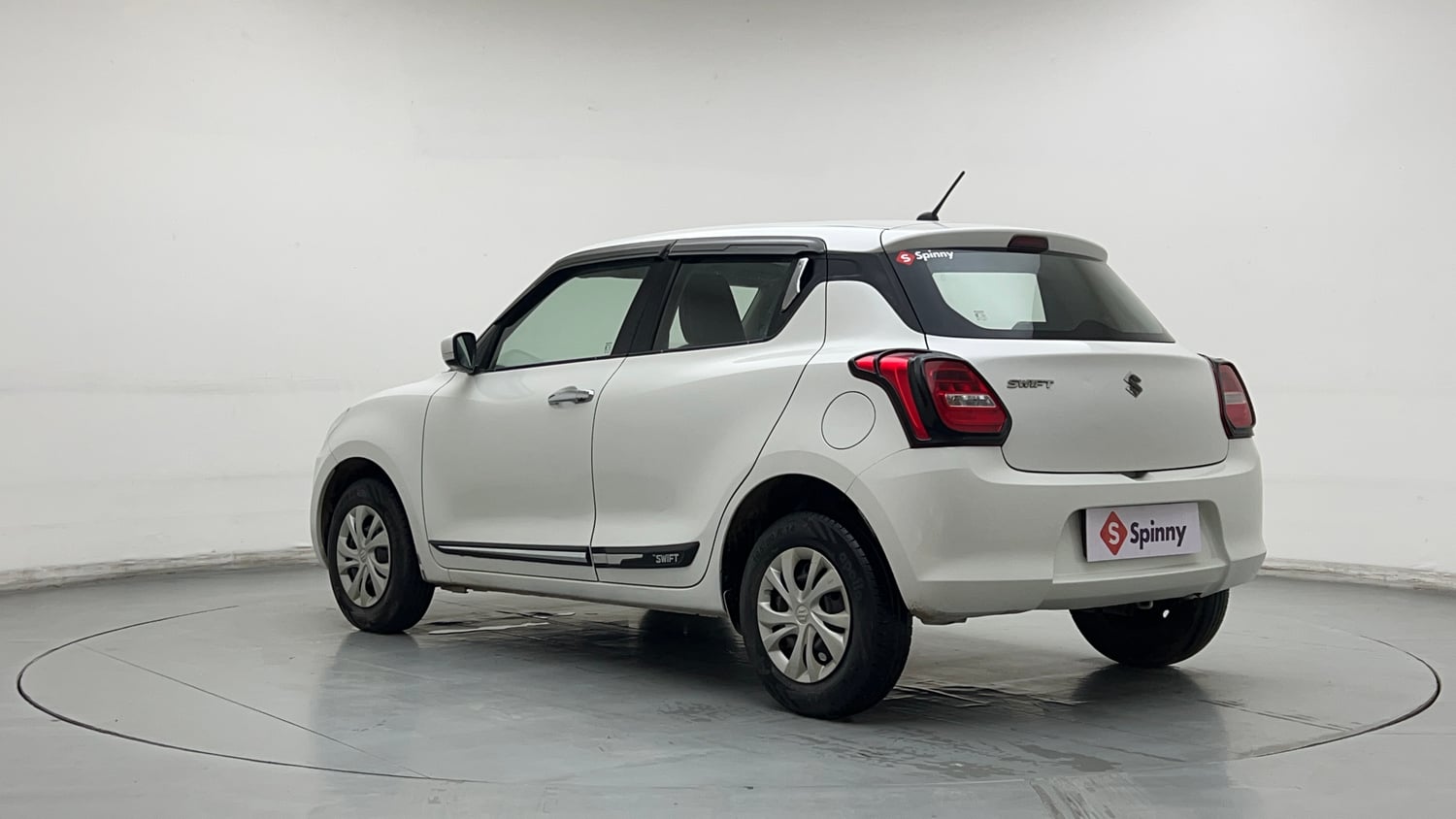 Used 2019 Maruti Suzuki Swift VXi Petrol Manual exterior LEFT REAR CORNER VIEW