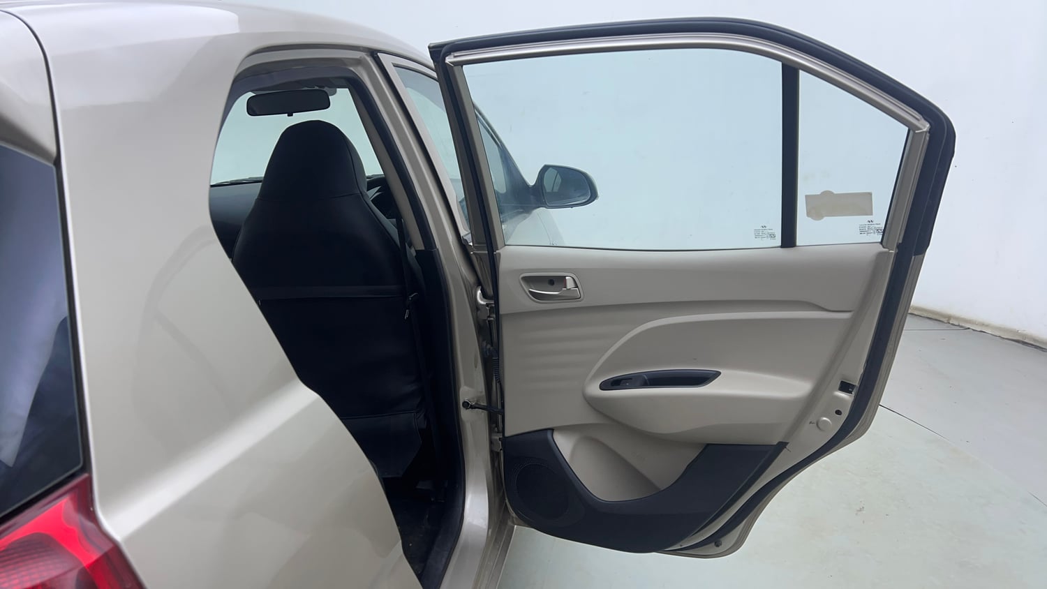 Used 2019 Hyundai Santro Sportz AMT Petrol Automatic interior RIGHT REAR DOOR OPEN VIEW