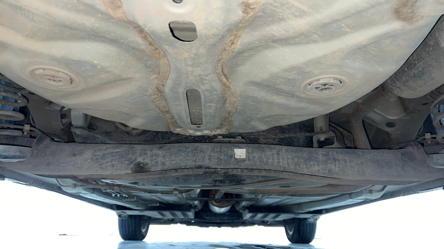Used 2024 Maruti Suzuki Baleno Alpha MT Petrol Manual extra REAR UNDERBODY VIEW (TAKEN FROM REAR)