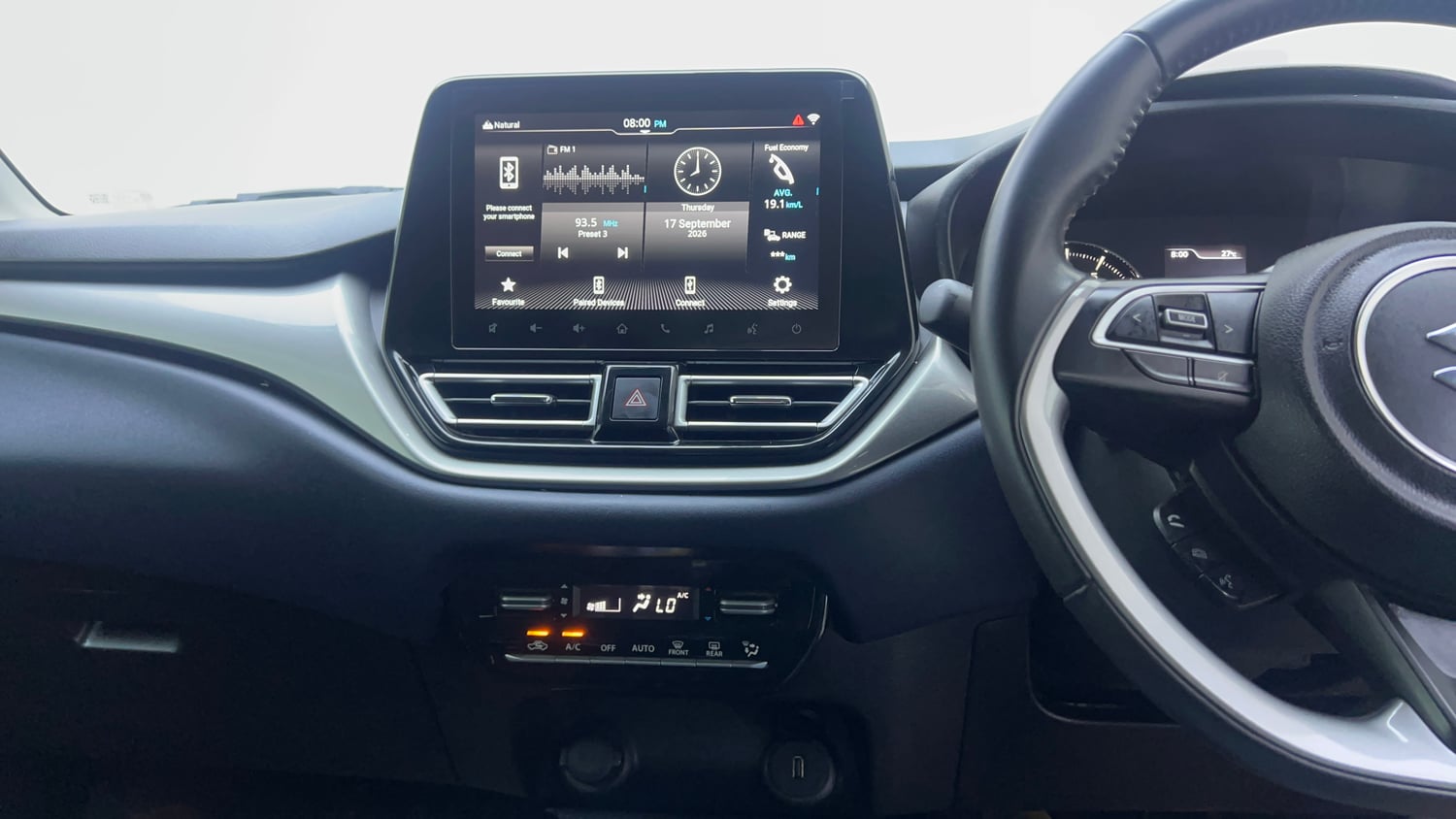 Used 2022 Maruti Suzuki Baleno Alpha MT Petrol Manual interior MUSIC SYSTEM & AC CONTROL VIEW
