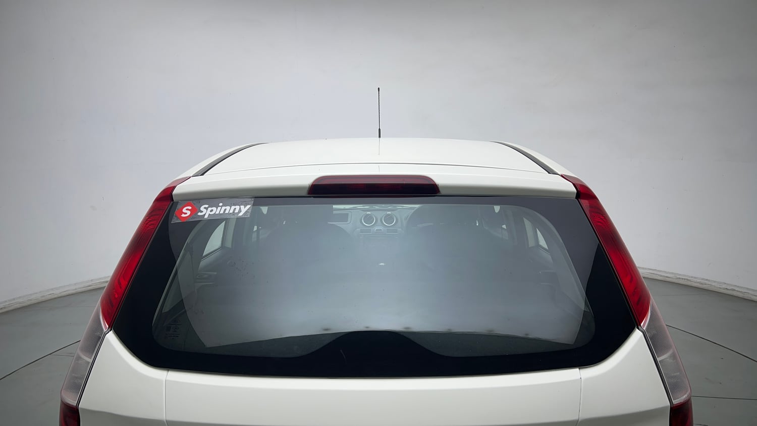 Used 2014 Ford Figo Duratec Petrol EXI 1.2 Petrol Manual exterior BACK WINDSHIELD VIEW