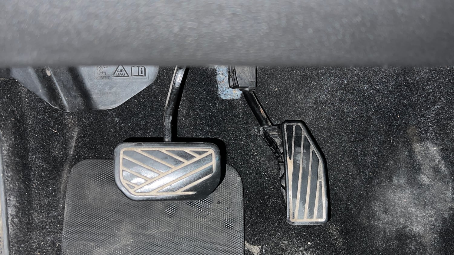 Used 2022 Toyota Glanza V AMT Petrol Automatic interior PEDALS VIEW