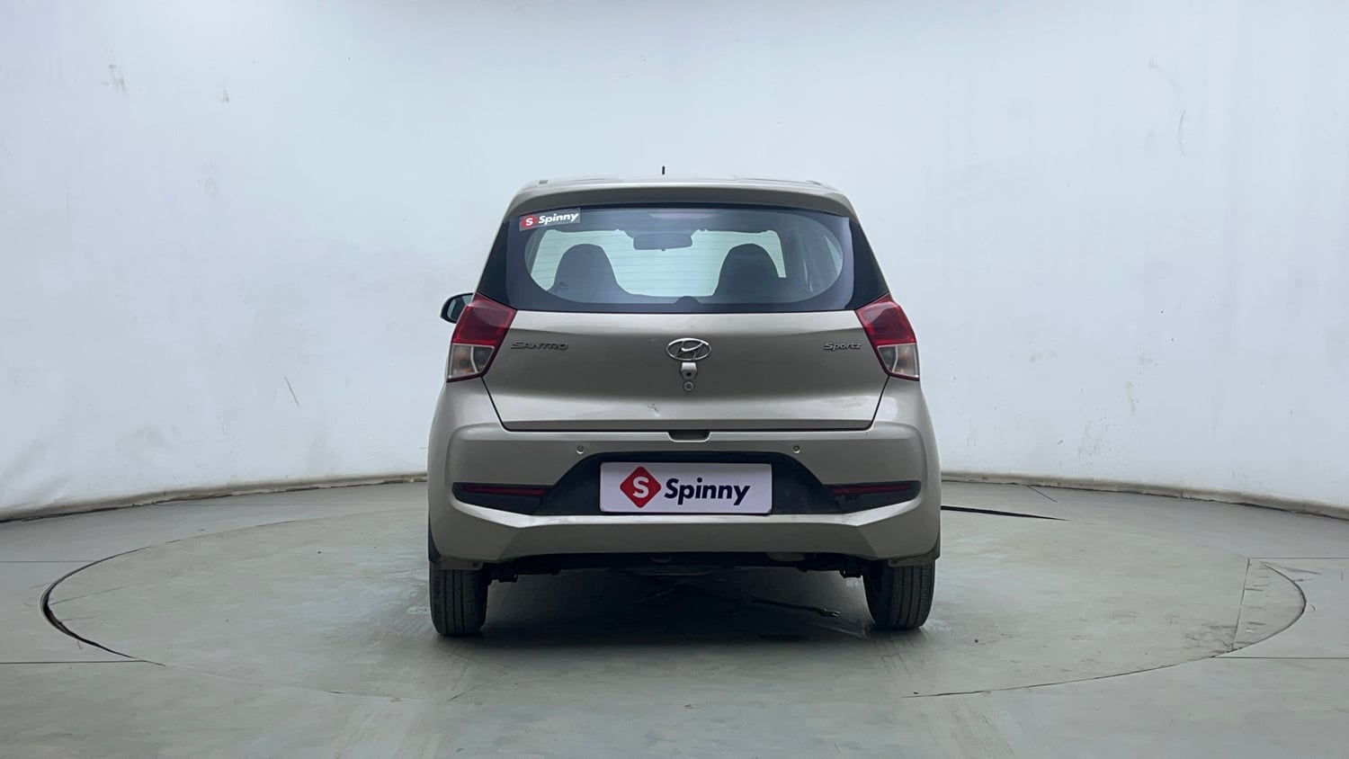 Used 2019 Hyundai Santro Sportz AMT Petrol Automatic exterior BACK VIEW