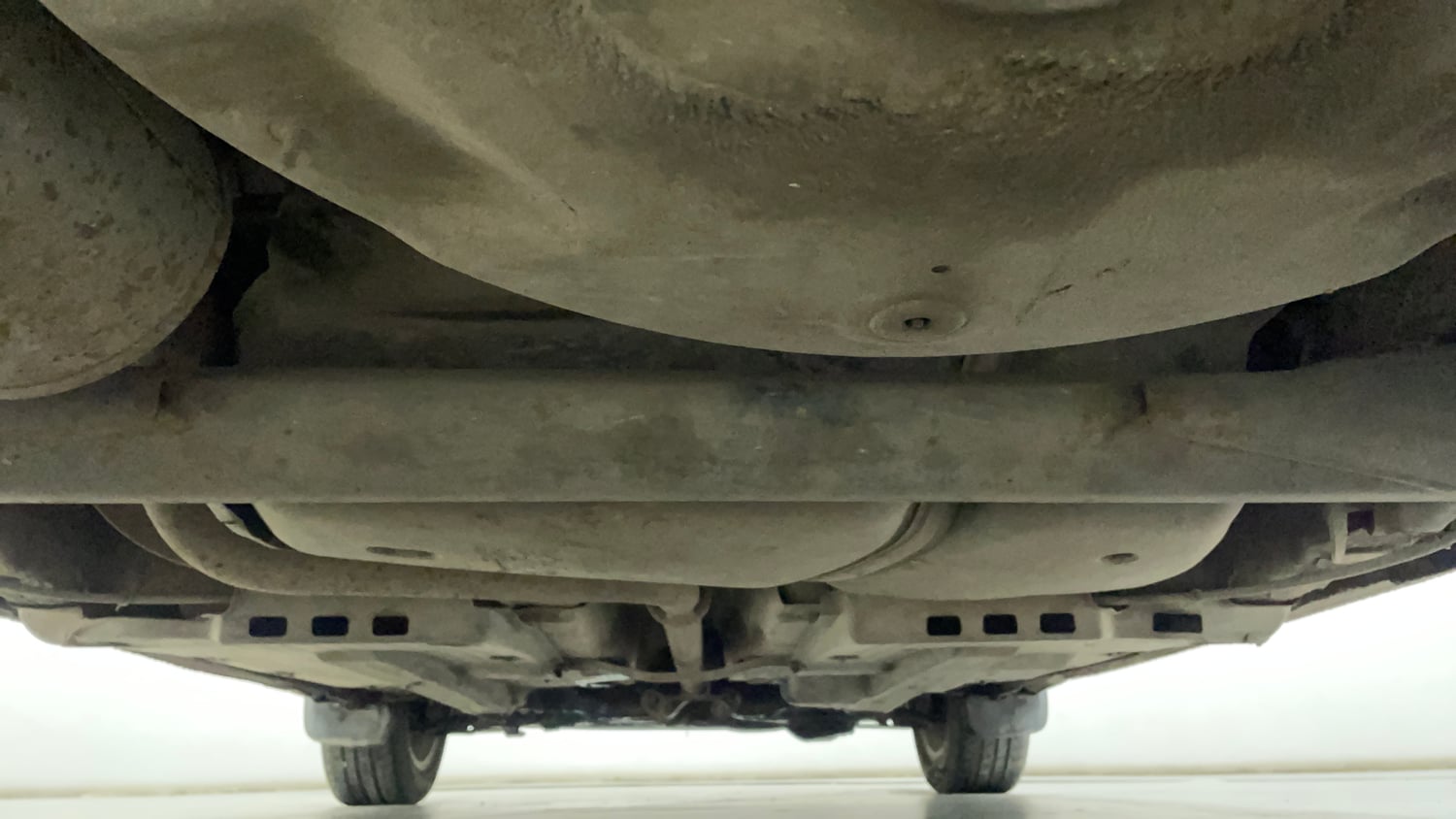 Used 2016 Volkswagen Polo Highline1.5L (D) Diesel Manual extra REAR UNDERBODY VIEW (TAKEN FROM REAR)