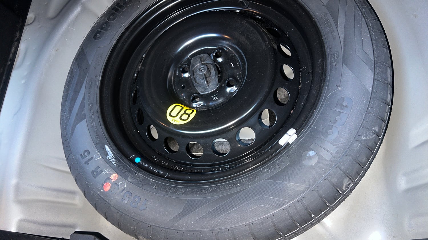 Used 2022 Maruti Suzuki Baleno Alpha MT Petrol Manual tyres SPARE TYRE VIEW