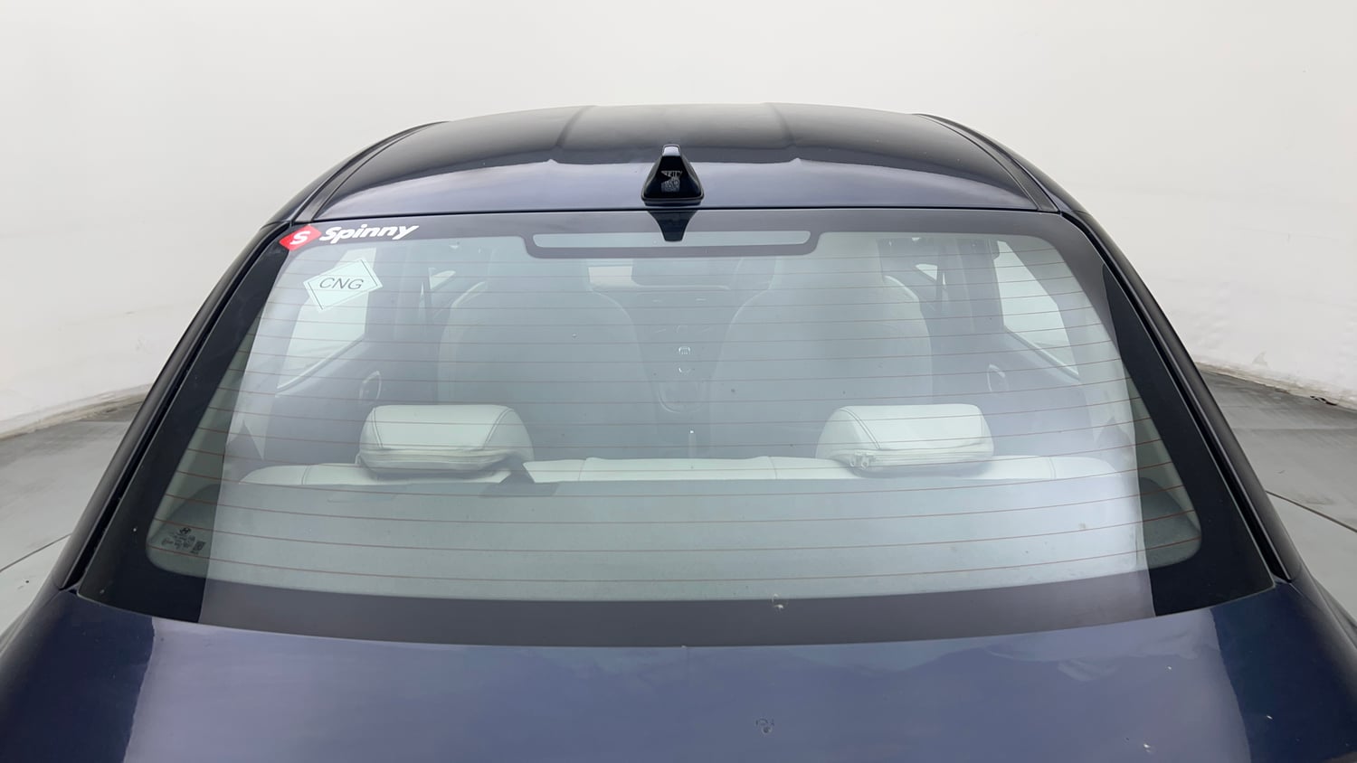 Used 2023 Hyundai Aura SX 1.2 CNG Cng Manual exterior BACK WINDSHIELD VIEW