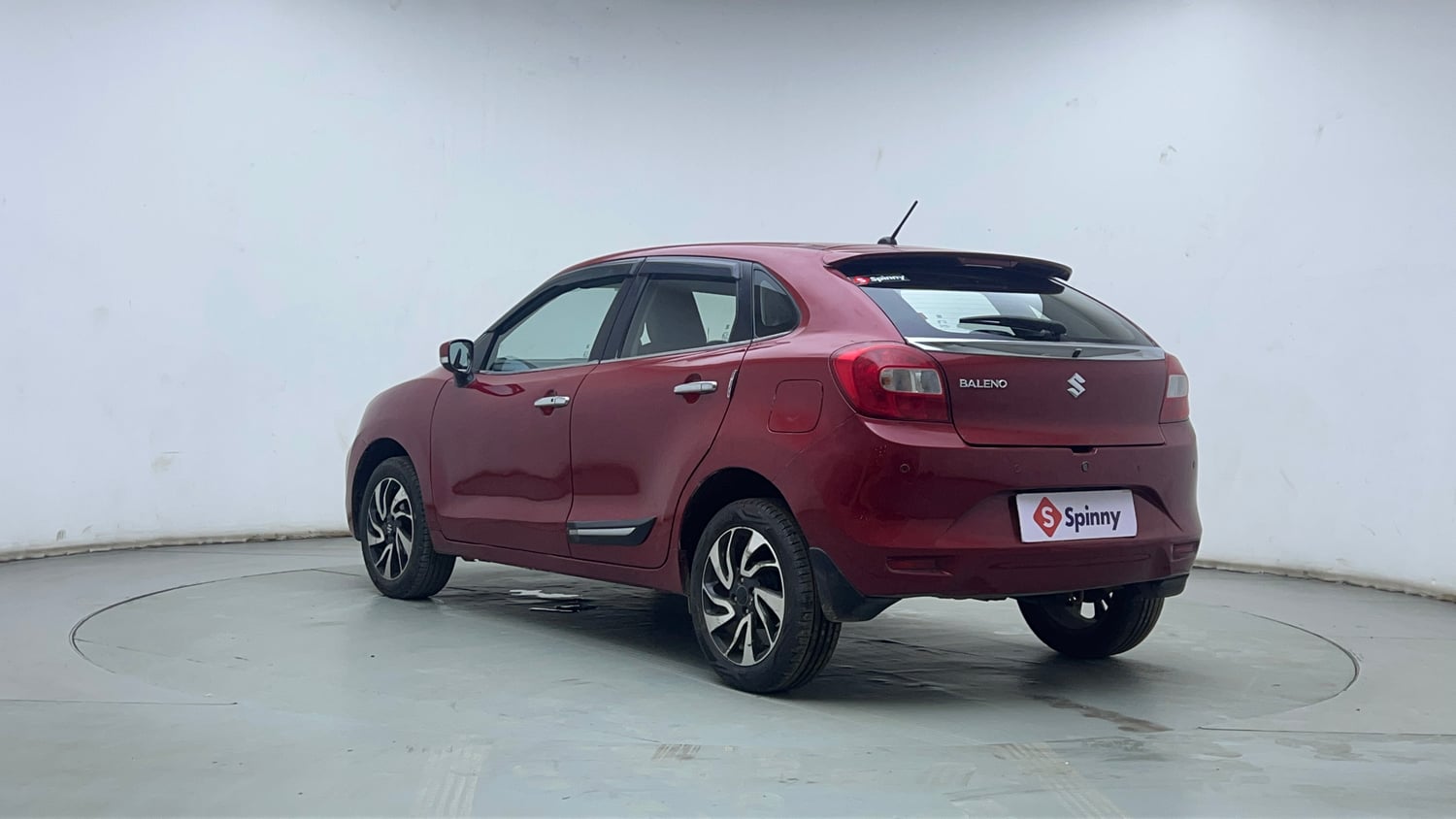 Used 2022 Maruti Suzuki Baleno Zeta Petrol Manual exterior LEFT REAR CORNER VIEW