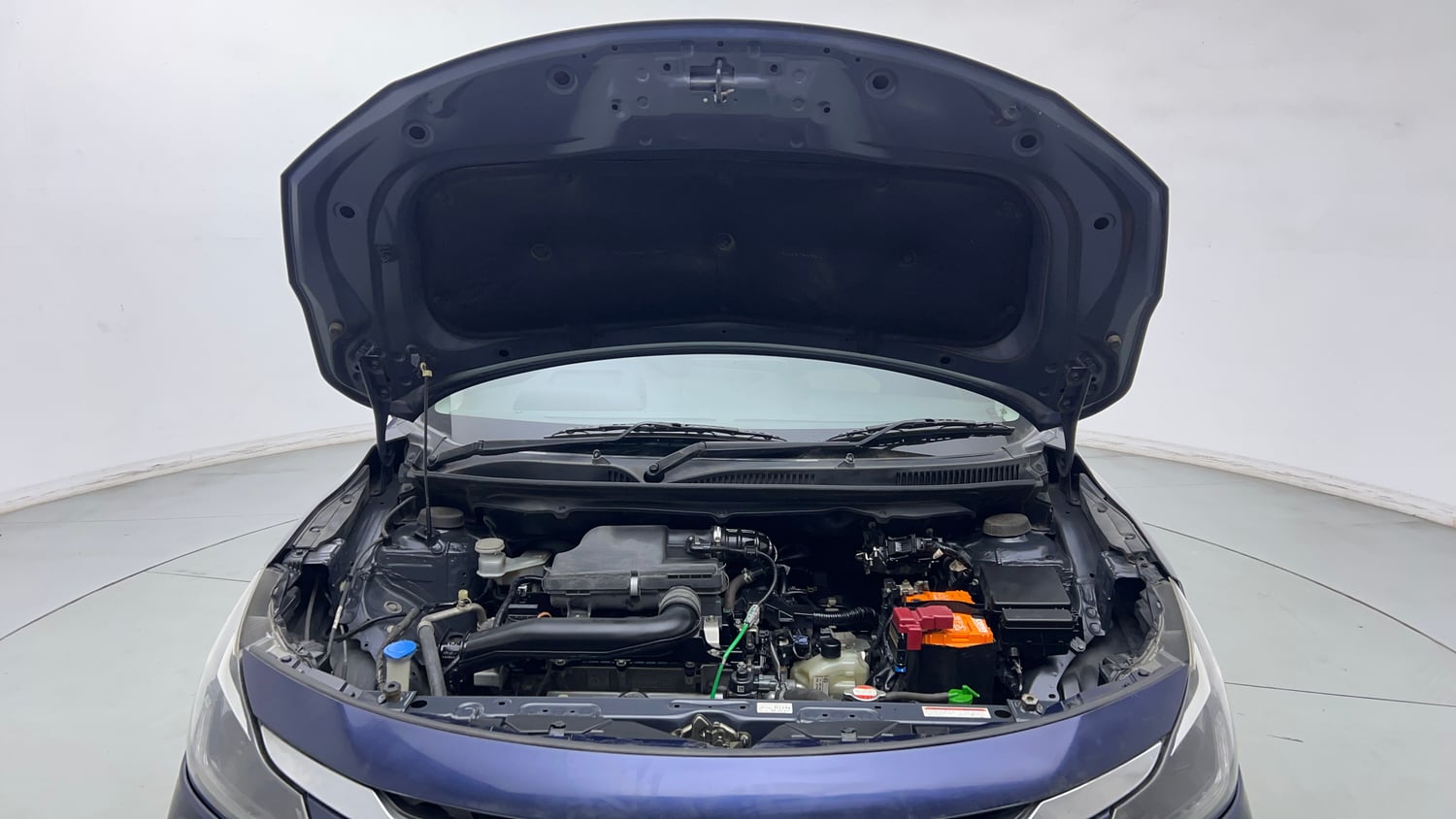 Used 2022 Toyota Glanza V AMT Petrol Automatic engine ENGINE & BONNET OPEN FRONT VIEW