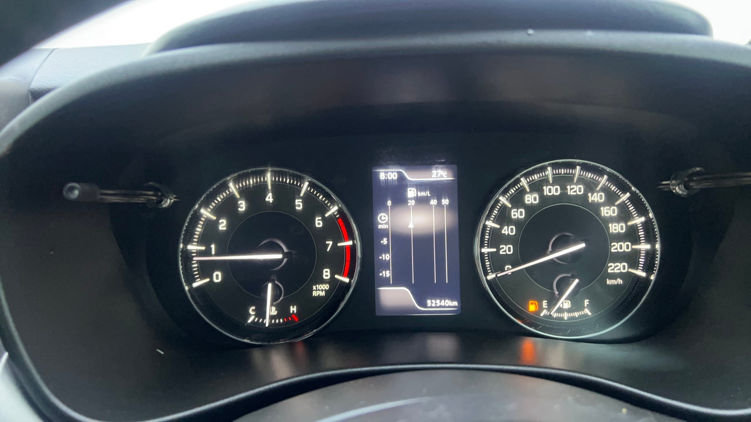 Used 2022 Maruti Suzuki Baleno Alpha MT Petrol Manual interior CLUSTERMETER VIEW