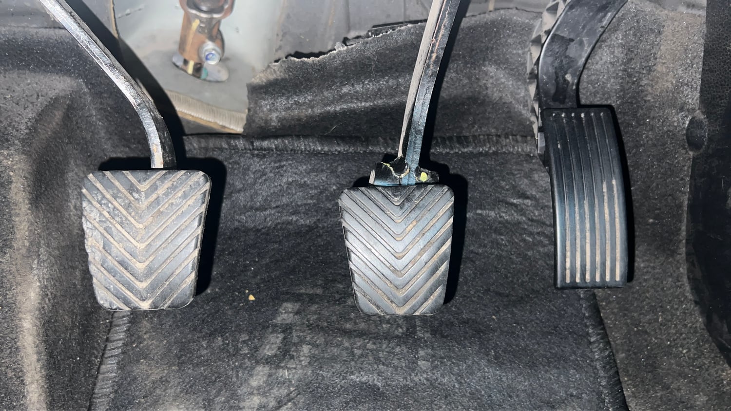 Used 2022 Kia Sonet HTX Plus 1.5 Diesel Manual interior PEDALS VIEW