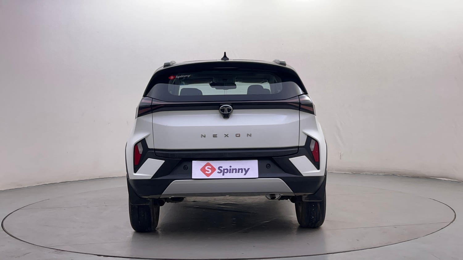 Used 2025 Tata Nexon Fearless Plus (PS) 1.2 Petrol DCA Dual Tone Petrol Automatic exterior BACK VIEW
