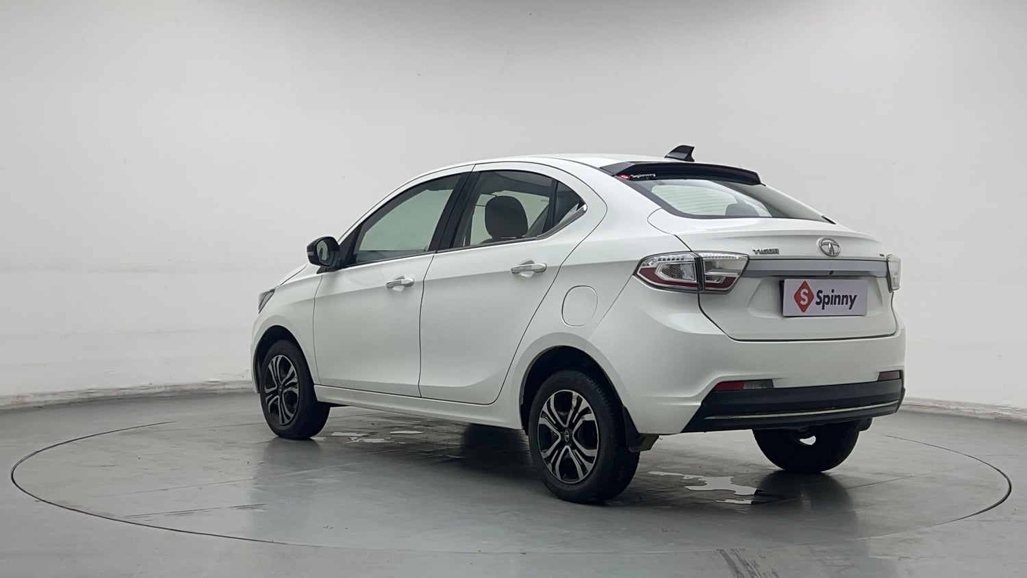 Used 2022 Tata Tigor XZ Plus CNG Cng Manual exterior LEFT REAR CORNER VIEW