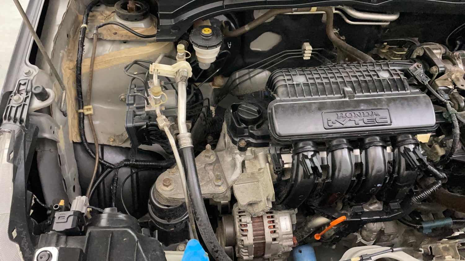 Used 2018 Honda Amaze 1.2 S CVT Petrol Petrol Automatic engine ENGINE RIGHT SIDE VIEW