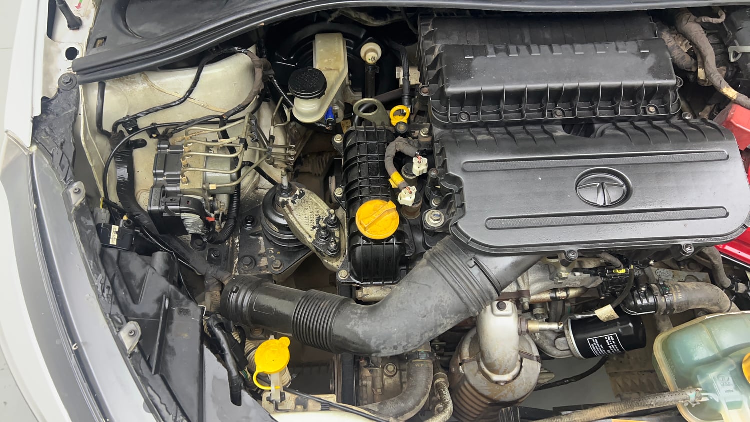 Used 2022 Tata Tigor XZ Plus CNG Cng Manual engine ENGINE RIGHT SIDE VIEW