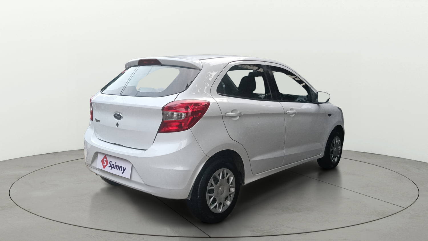 Used 2017 Ford Figo Trend 1.2 Ti-VCT Petrol Manual exterior RIGHT REAR CORNER VIEW