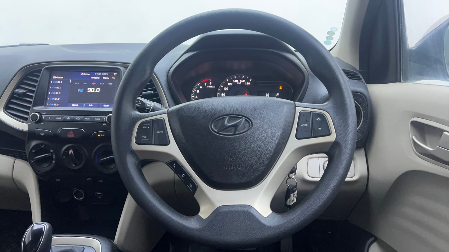 Used 2019 Hyundai Santro Sportz AMT Petrol Automatic interior STEERING VIEW