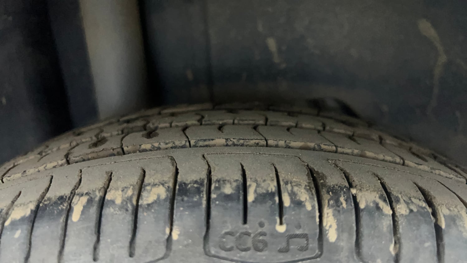 Used 2020 Ford Freestyle Titanium Plus 1.2 Ti-VCT Petrol Manual tyres RIGHT REAR TYRE TREAD VIEW