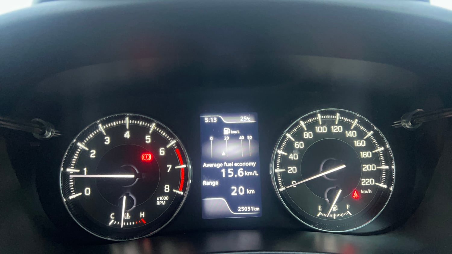 Used 2024 Maruti Suzuki Baleno Alpha MT Petrol Manual interior CLUSTERMETER VIEW