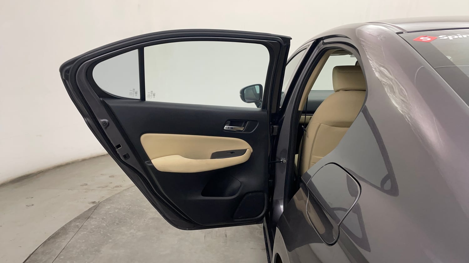 Used 2021 Honda City VX Petrol Petrol Manual interior LEFT REAR DOOR OPEN VIEW