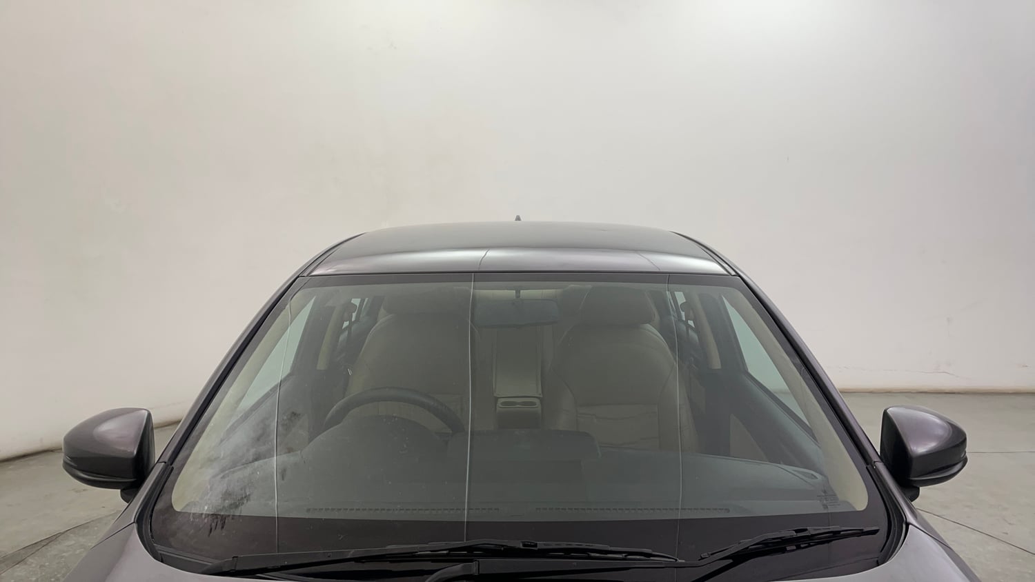 Used 2018 Honda Amaze 1.2 S CVT Petrol Petrol Automatic exterior FRONT WINDSHIELD VIEW