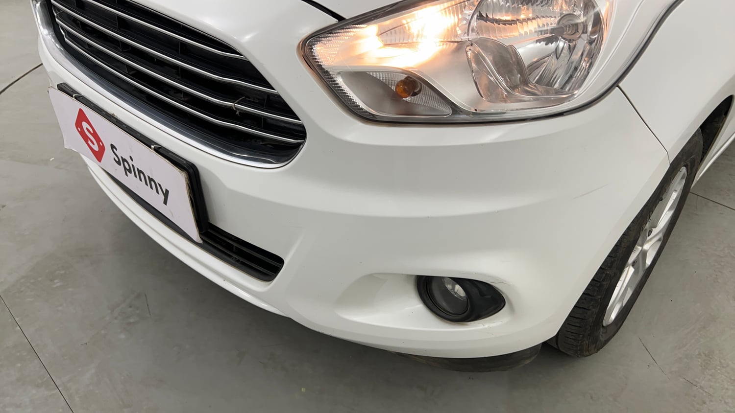 Used 2016 Ford Figo Aspire Titanium 1.2 Ti-VCT Petrol Manual dents MINOR SCRATCH