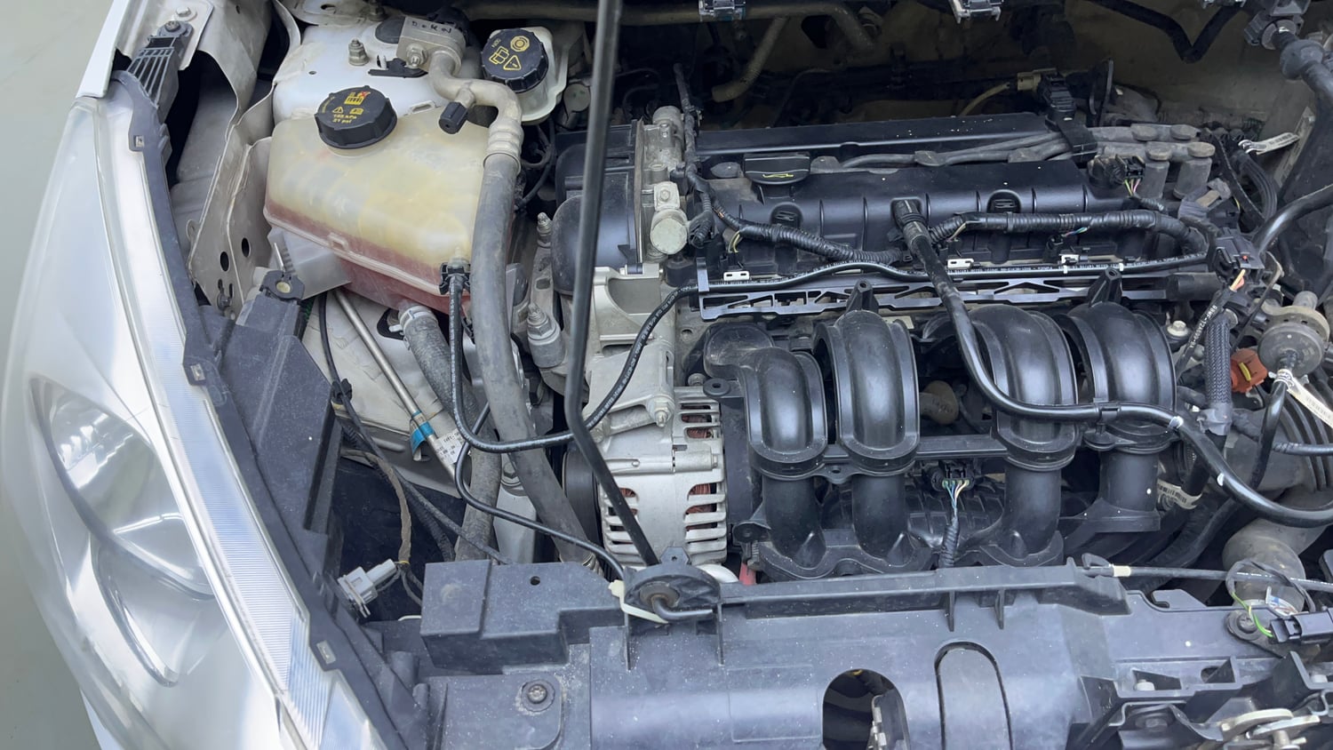 Used 2016 Ford Figo Trend 1.2 Ti-VCT Petrol Manual engine ENGINE RIGHT SIDE VIEW
