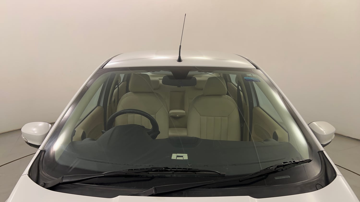 Used 2016 Ford Figo Aspire Titanium 1.2 Ti-VCT Petrol Manual exterior FRONT WINDSHIELD VIEW