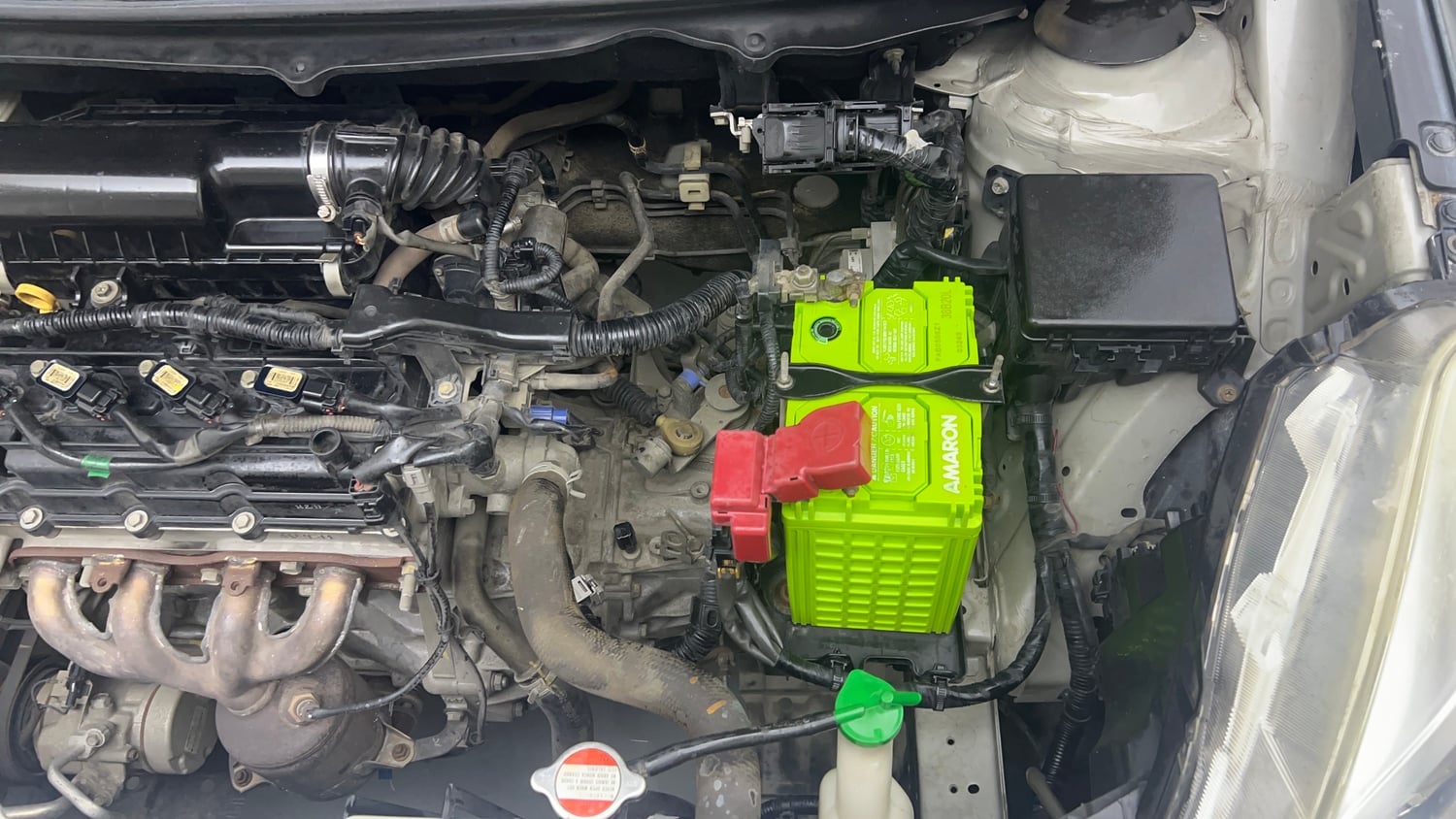 Used 2017 Maruti Suzuki Baleno Delta 1.2 Petrol Manual engine ENGINE LEFT SIDE VIEW