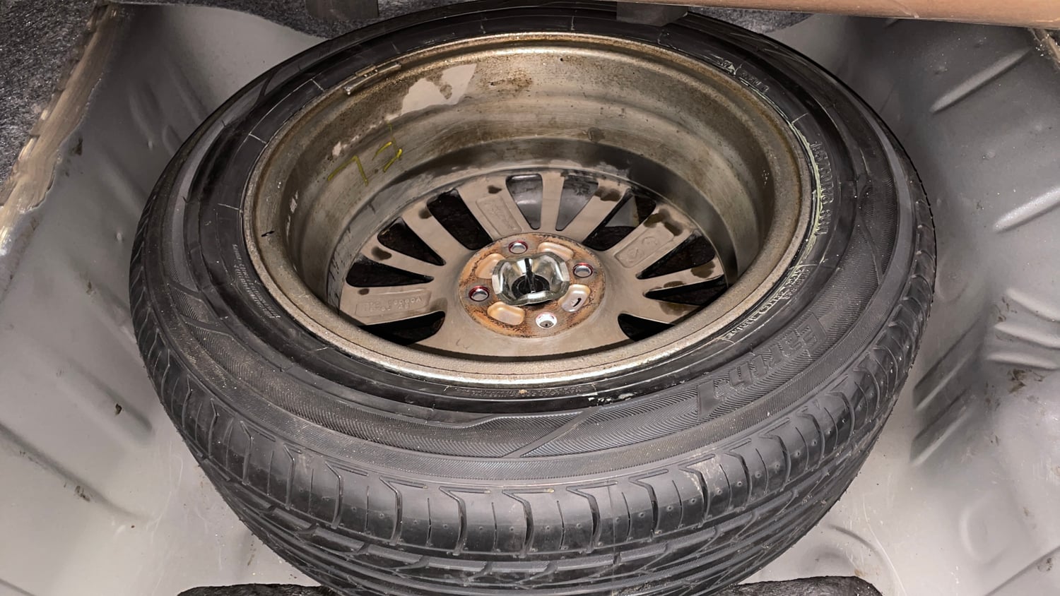 Used 2021 Honda City VX Petrol Petrol Manual tyres SPARE TYRE VIEW