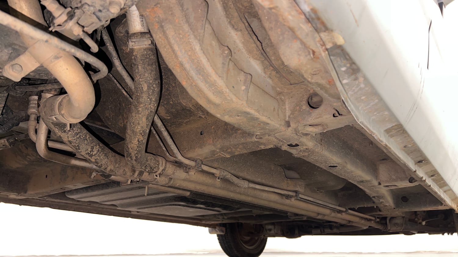 Used 2016 Tata Nano Twist XTA Petrol Automatic extra REAR RIGHT UNDERBODY VIEW