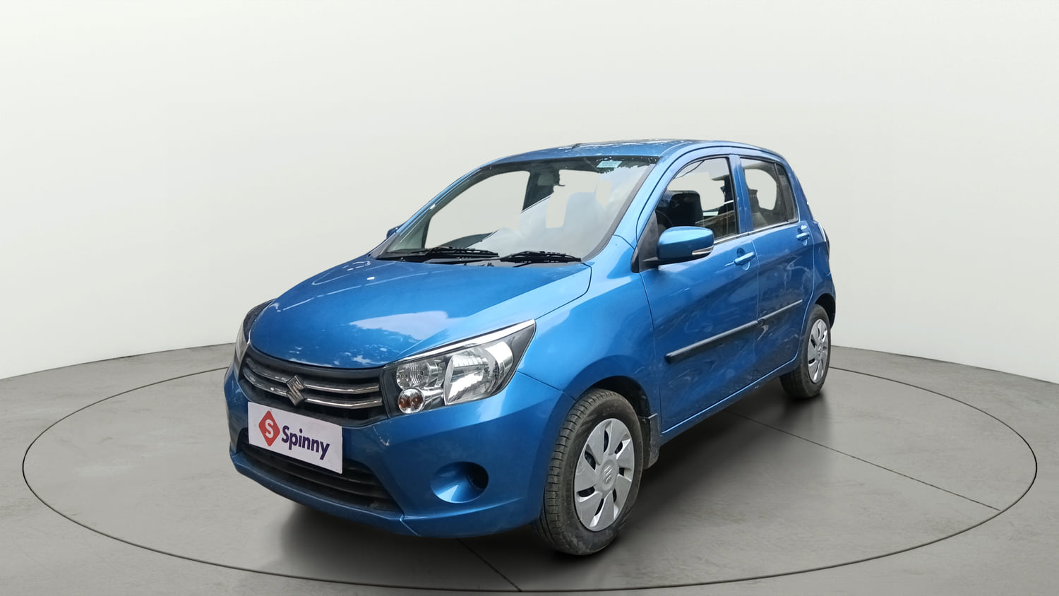 Used 2015 Maruti Suzuki Celerio ZXi Petrol Manual exterior LEFT FRONT CORNER VIEW